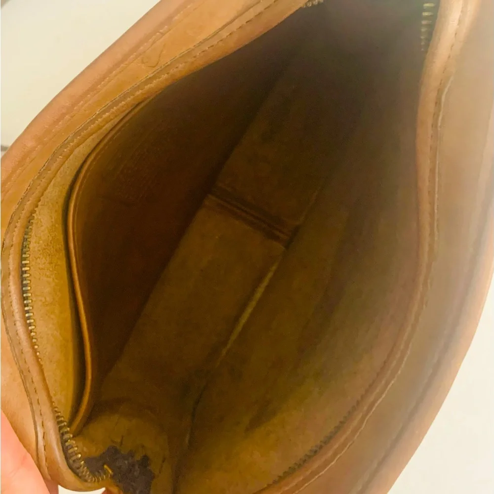 Coach Vintage Leather Brown Shoulder/Crossbody Bag 6726 Purse Y2K 90s Rare